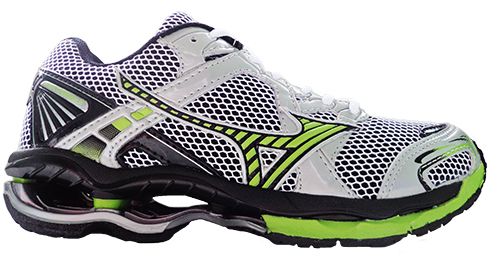 Tênis Mizuno Wave Creation 11 Prata e Verde MOD:10469