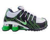 Tênis Infantil Nike Shox NZ Preto e Verde MOD:10330