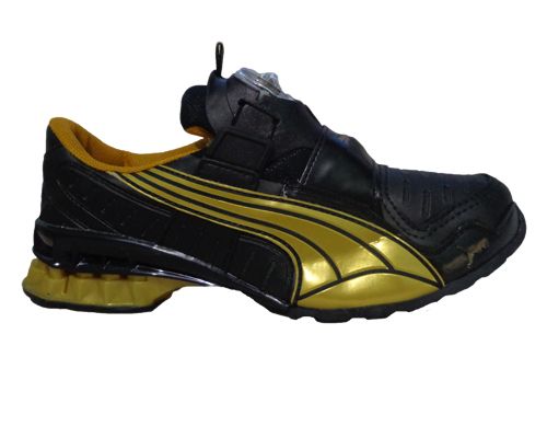 Tênis Puma Disc Cell Torino 2011 Preto e dourado