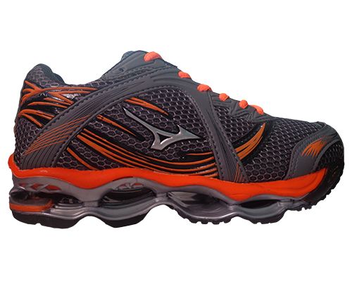 Tênis Mizuno Prophecy Grafite e Laranja MOD:10696