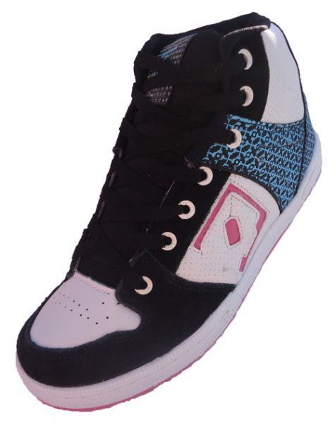 Tênis Qix Urban Branco ,Preto e Azul MOD: 10148