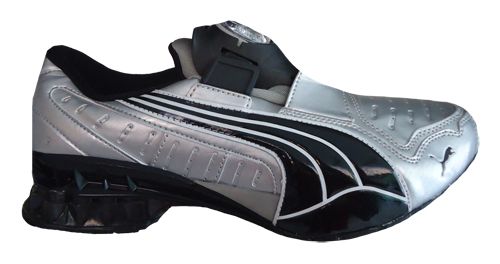 Tênis Puma Disc Cell Torino 2011, Prata e Preto