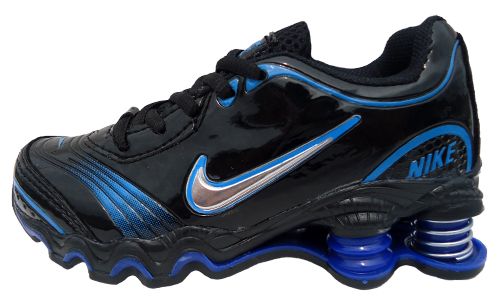 Tênis Infantil Nike Shox Turbo Preto e Azul MOD:10306